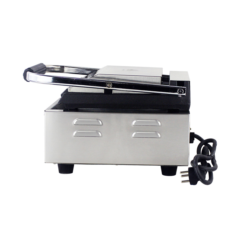 Máquina de cocina eléctrica comercial de acero inoxidable para Panini 